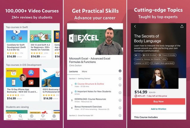 Udemy - Best iPhone App to Learn New Skills