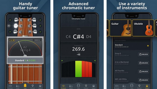 Chromatic Guitar Tuner Free