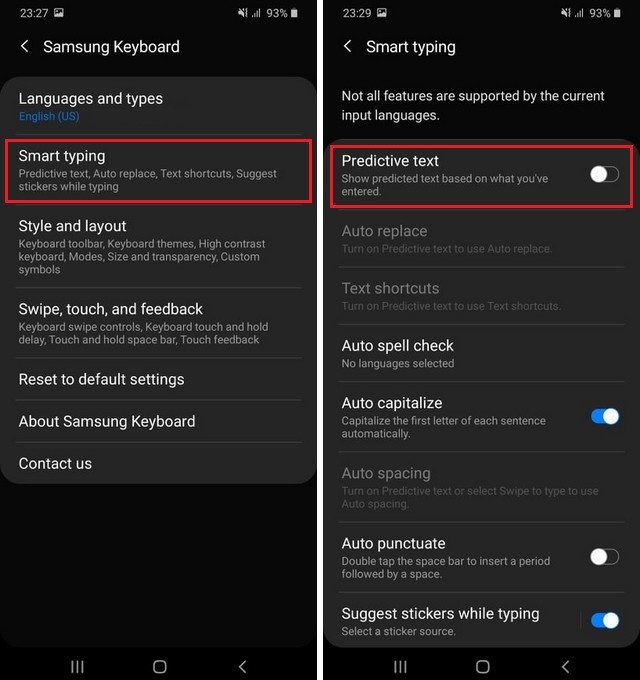 samsung keyboard predictive text not working samsung keyboard predictive text not working