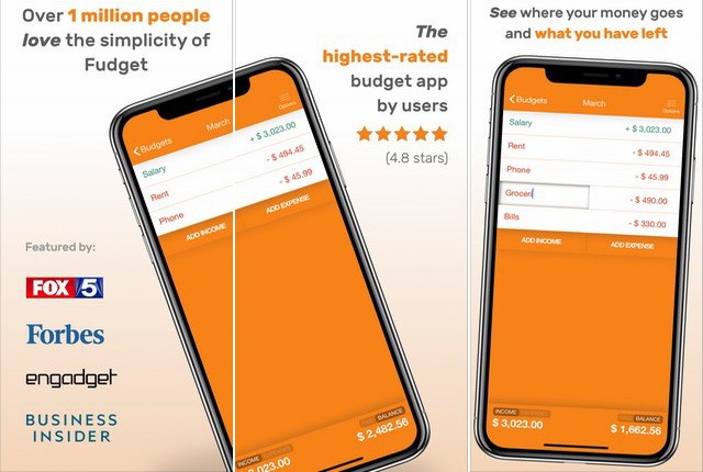 Fudget - Best Budgeting App for iPhone