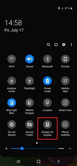 How to Disable Always-On Display