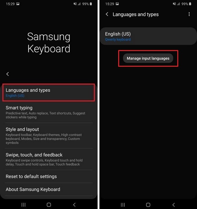 How to add language on Samsung keyboard