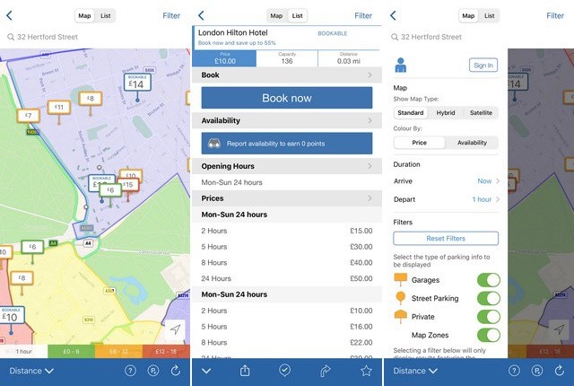 Parkopedia Parking