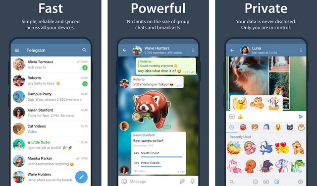 Telegram - Best WeChat Alternative for Android