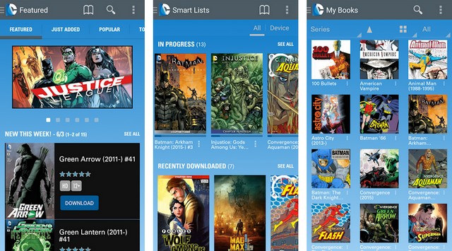 DC Comics - Лучшее приложение для чтения комиксов