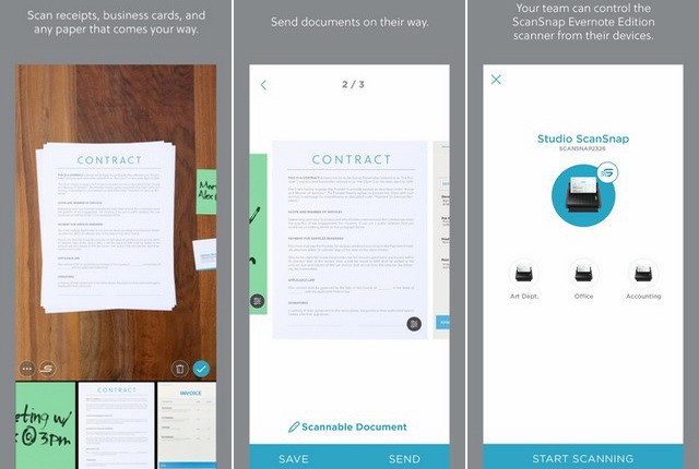 evernote scanner app