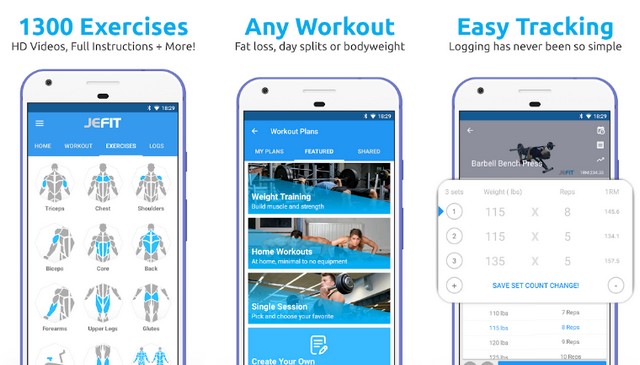 JEFIT - Best Bodybuilding App