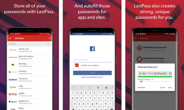 Менеджер паролей LastPass