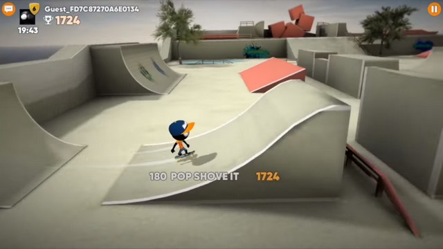 Stickman Skate Battle