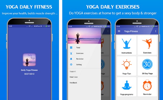 Yoga daily fitness