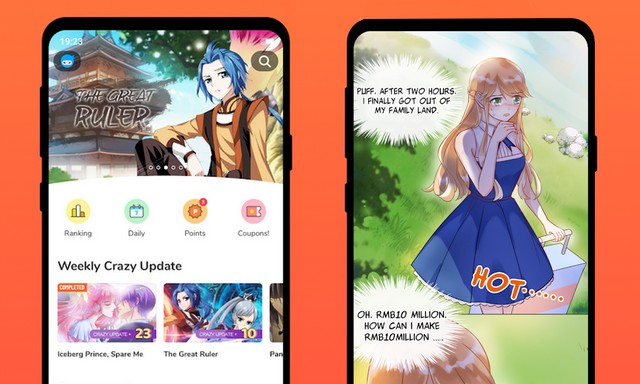 Лучшие манга-приложения для Android