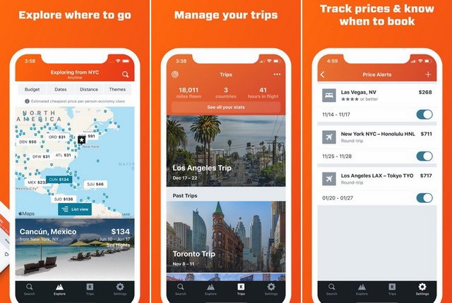 KAYAK - Best Car Rental App