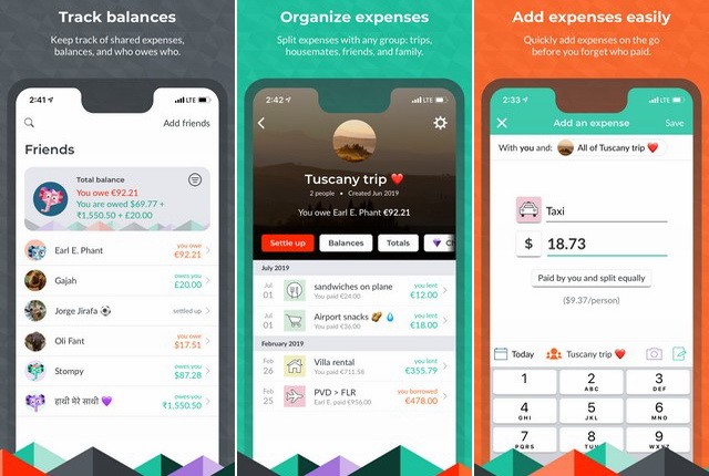 Splitwise - Best Road Trip App