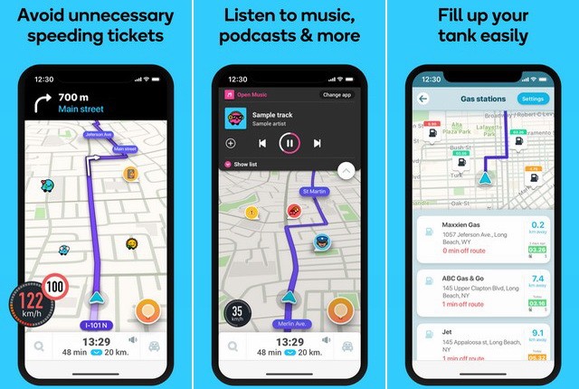 Waze - Best Apple CarPlay App