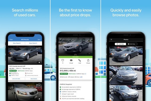 Carfax - Best Car Buying App