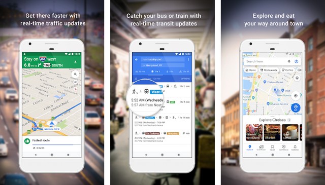 Google Maps — лучшее приложение для обмена геоданными