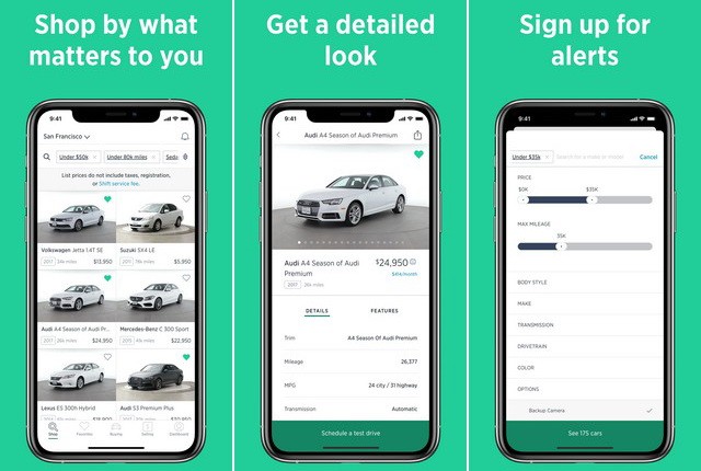 Shift - Best Car Buying App