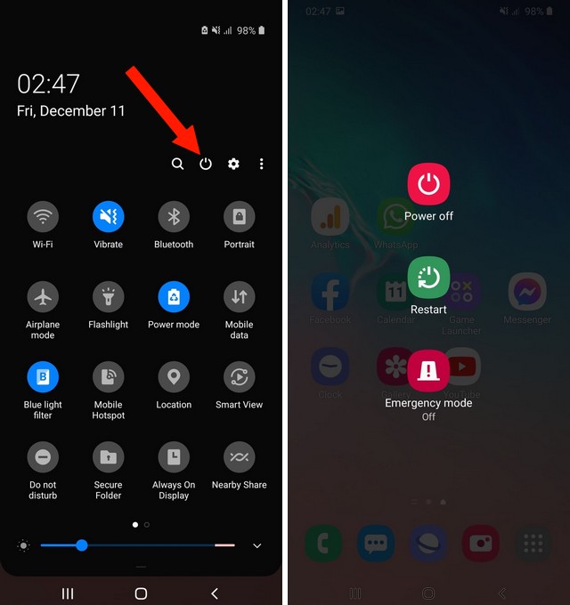 How to Power Off Your Samsung Galaxy A90