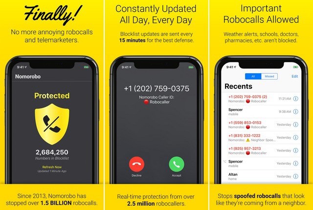 Nomorobo Robocall Blocking