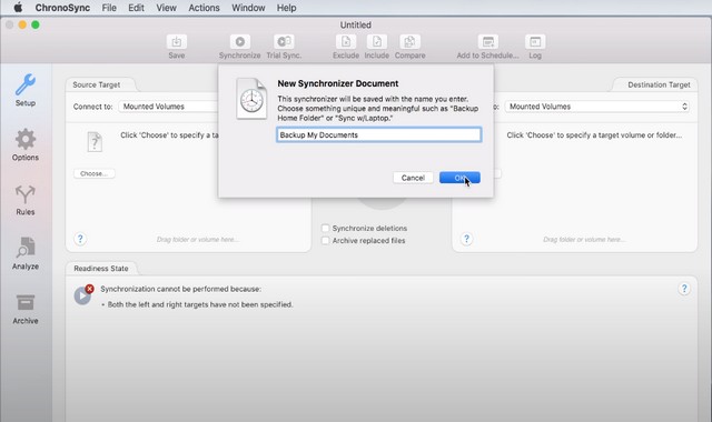 ChronoSync - Best Backup Software for Mac