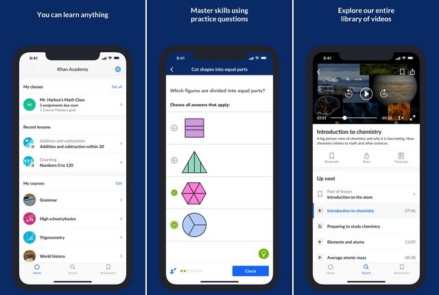 Khan Academy - Best Teacher App