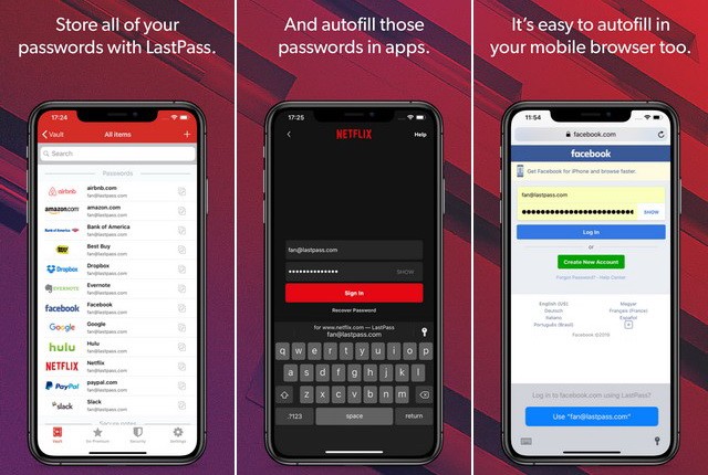 LastPass - Best Privacy App for iPhone