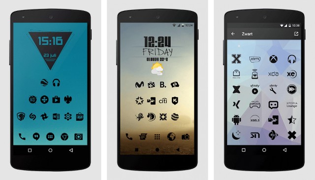 Zwart - Black Icon Pack