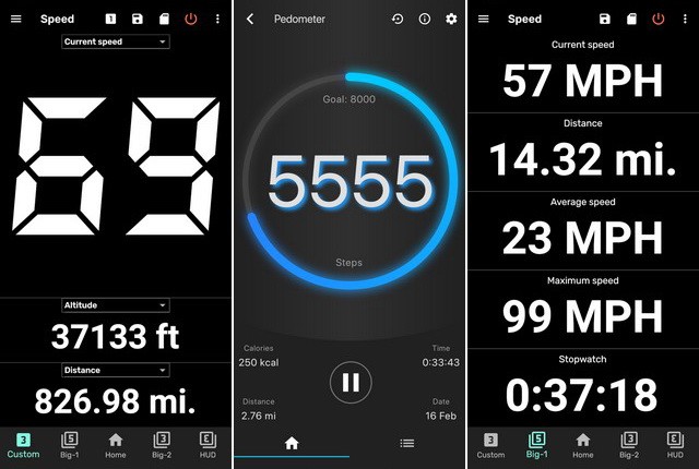 GPS Speedometer and Odometer