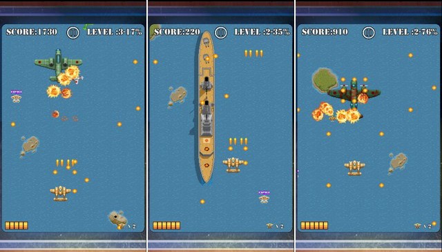 Pacific Wings - Retro Game for iPhone