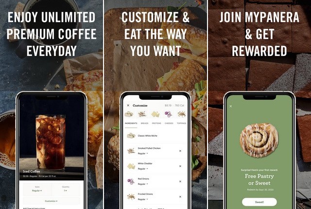 Panera Bread - Fast Food Restaurant App