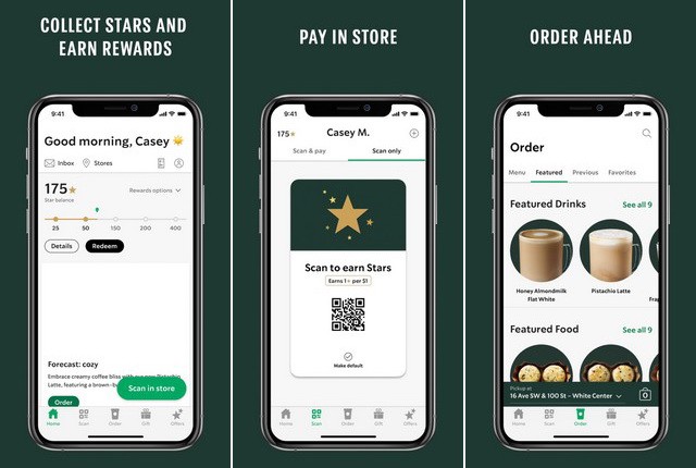 Starbucks - Fast Food Restaurant App
