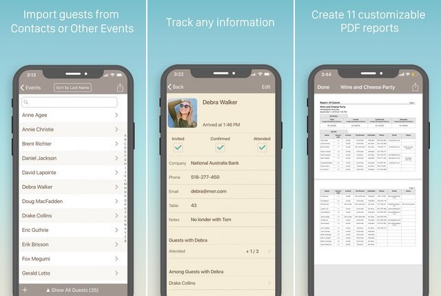 Guest List Organizer