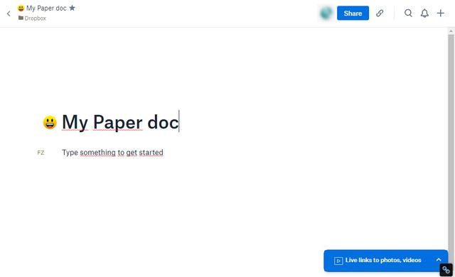 Dropbox Paper