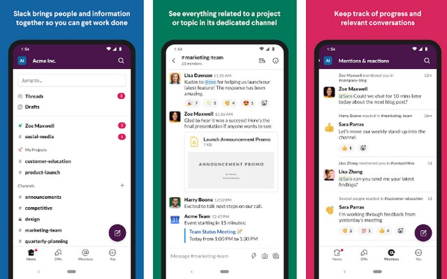 Slack - Best Event Planning App