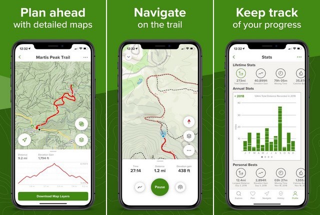 AllTrails - Summer App for iPhone