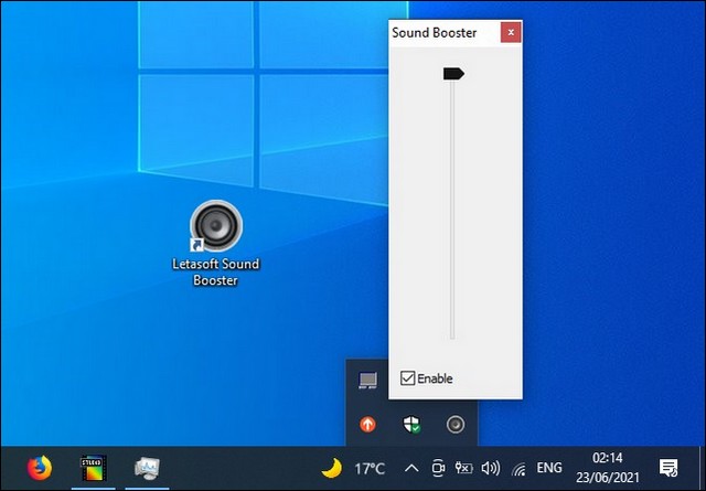 Maximum Volume in Windows 10 using Sound Booster