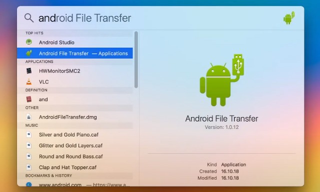 Transfer Files Between Android and Mac Using Android File Transfer