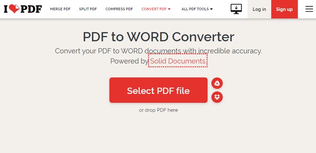 Convert a PDF to a Microsoft Word Document