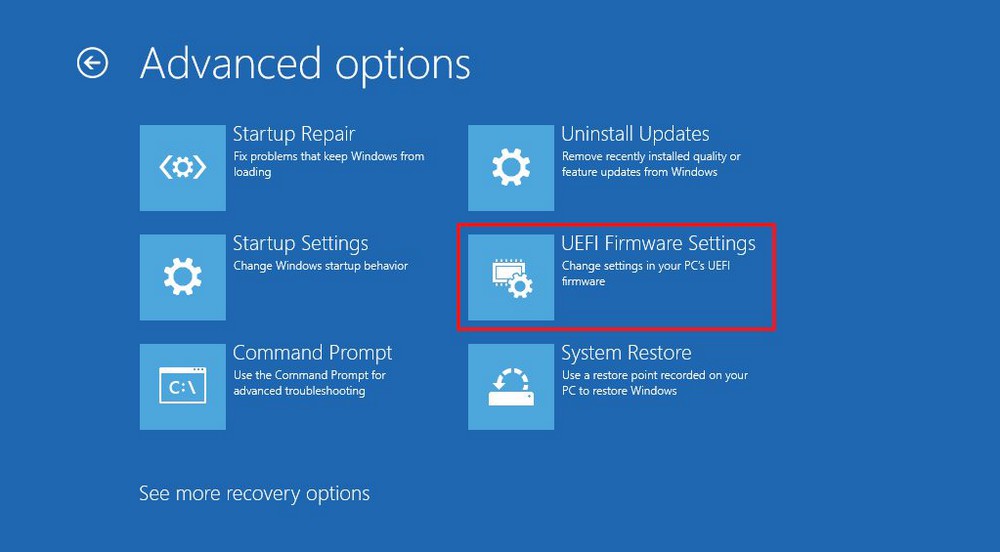 Enable Virtualization Mode in BIOS