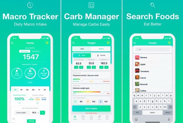 Macro Tracker - Keto Diet App for iPhone