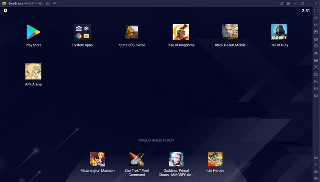 BlueStacks - Best Android Emulators for Windows 10