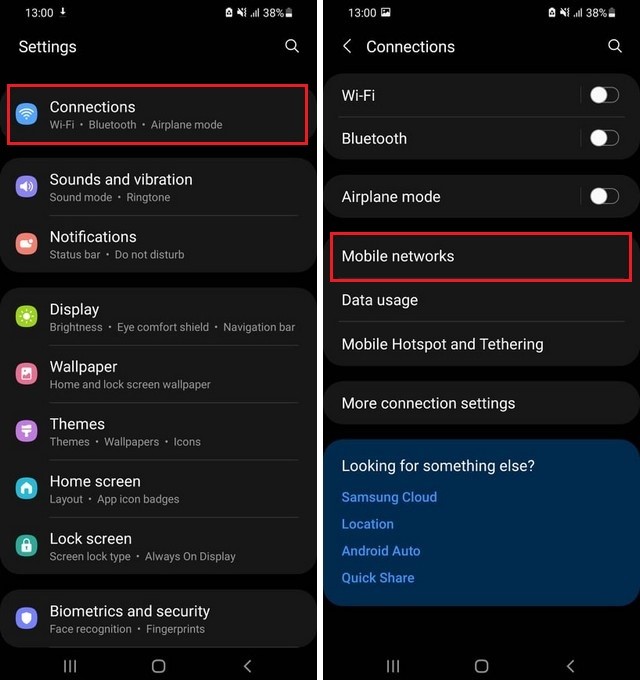 Manually Change Network APN Settings