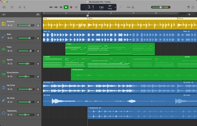 GarageBand - Best Audio Editing Software