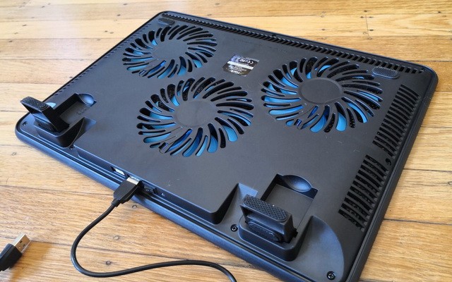 Use a Laptop Stand with External Fan
