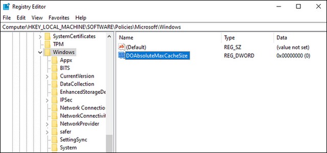 Delivery Optimization Cache