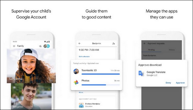 Семейная ссылка Google