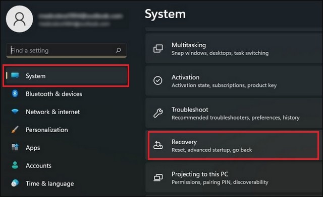 System section