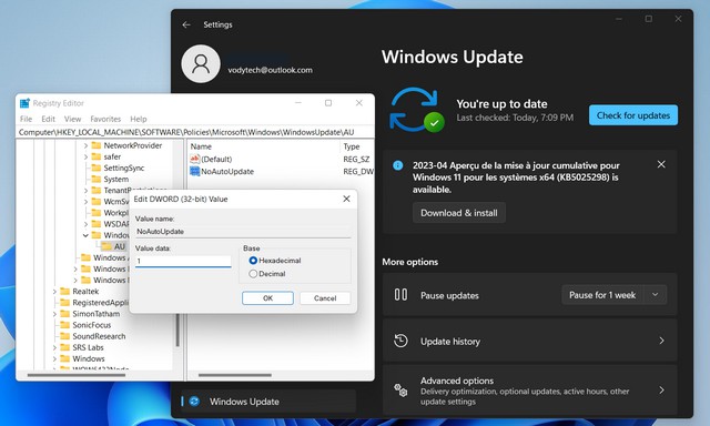 How to disable automatic updates on Windows 11