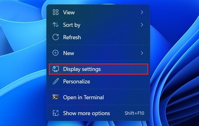 Display Settings