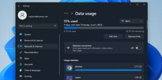 How to Track Internet Data Usage in Windows 11